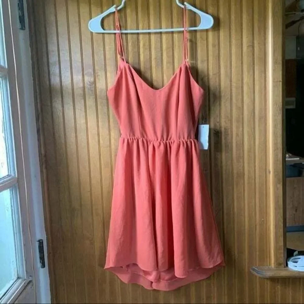 B. Darlin NWT Fit and Flare Open-Back Dress Junior's  Size 11/12